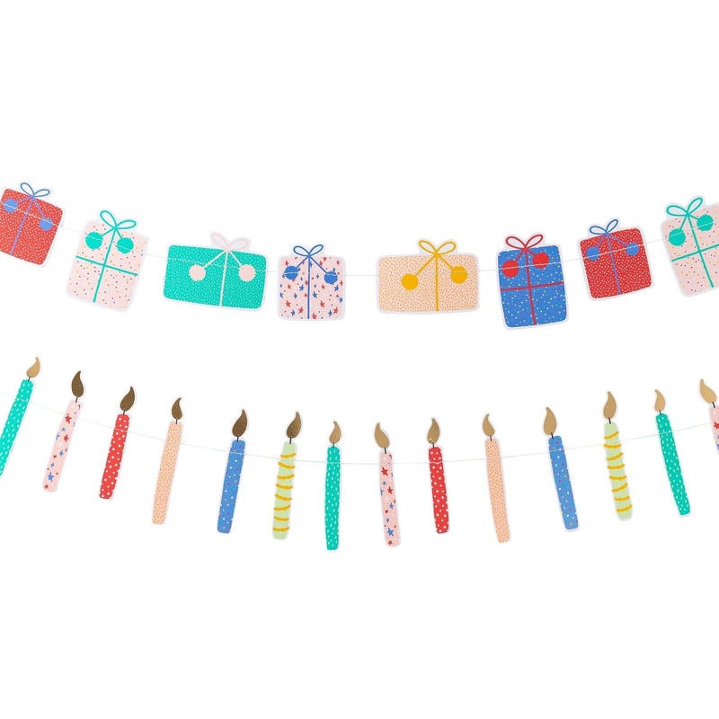 Bright Birthday  Mini Banner Set
