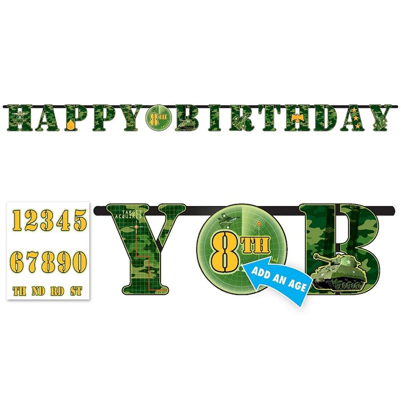 Camouflage Add an Age Banner