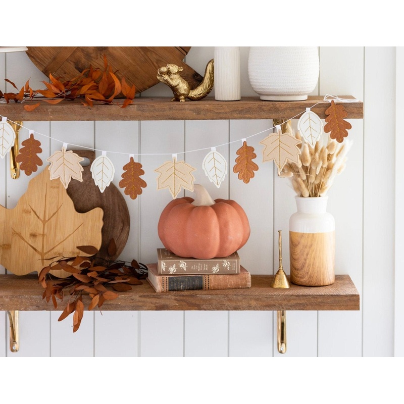 Fall Leaf Party Banner