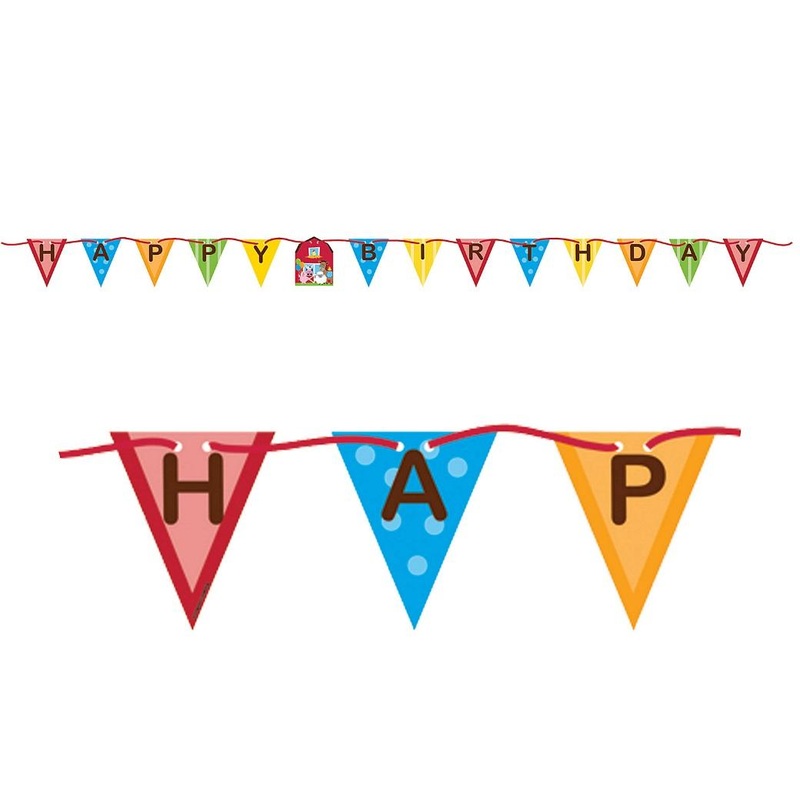 Farmhouse Fun Flag Banner