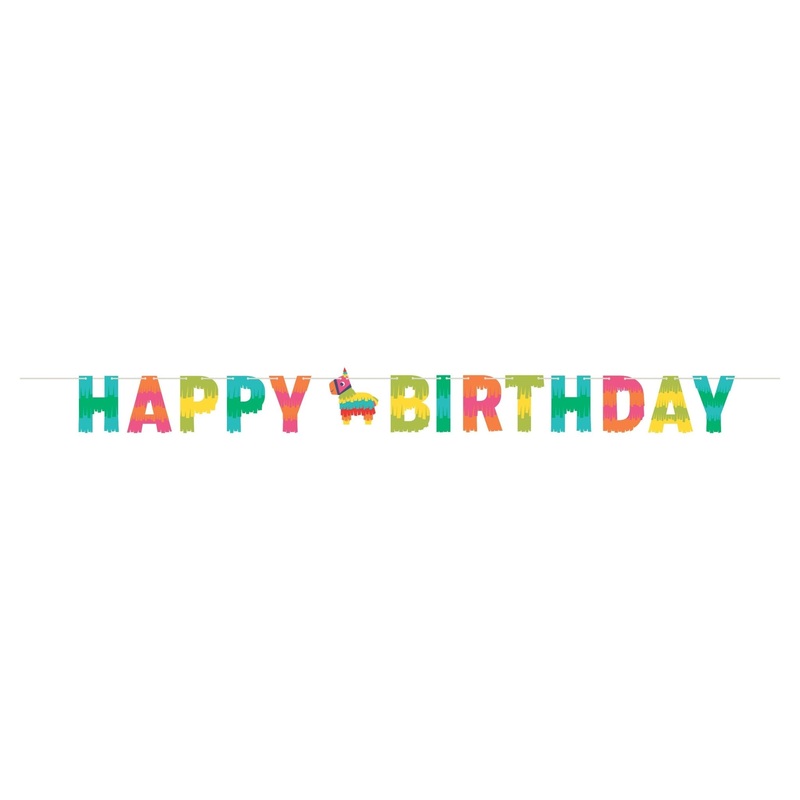 Fiesta "Happy Birthday" Banner