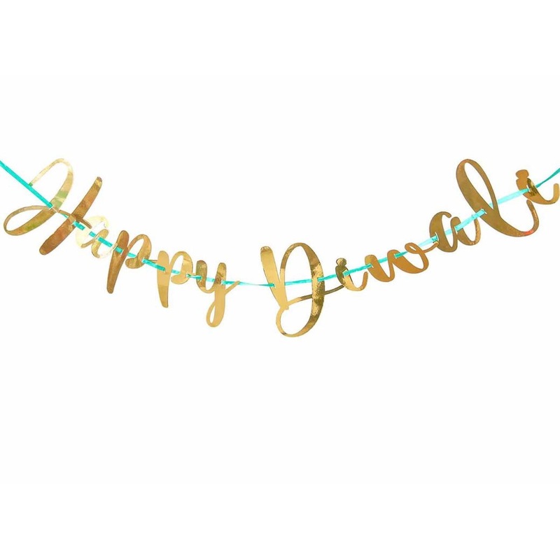 Happy Diwali Letter Banner