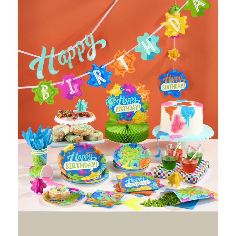 Paint Birthday Banner