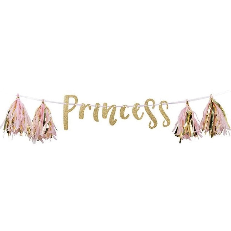 Princess Party Tassel Banner