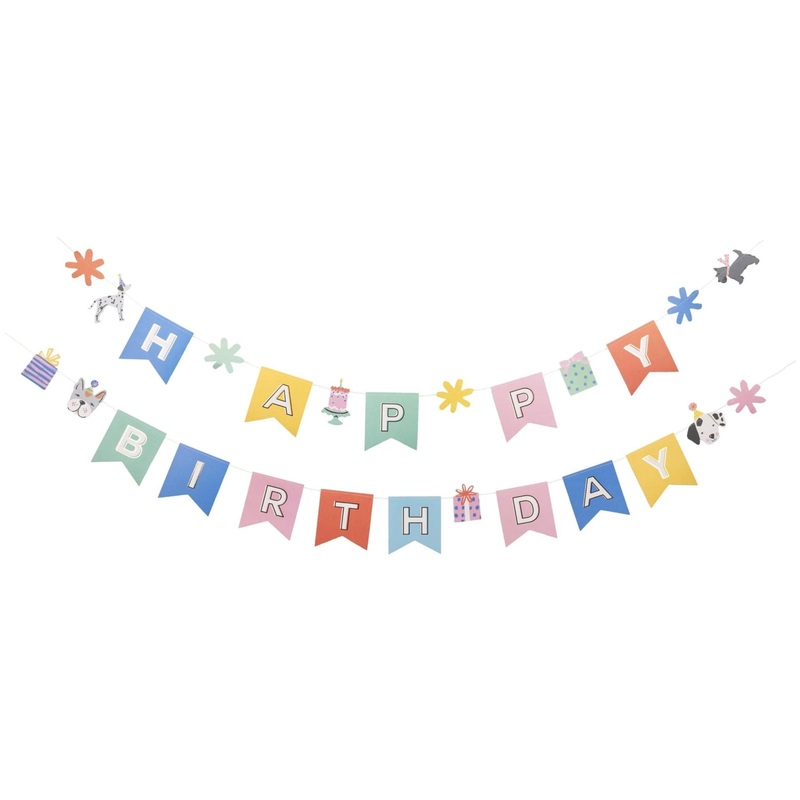 Puppy Birthday Banner