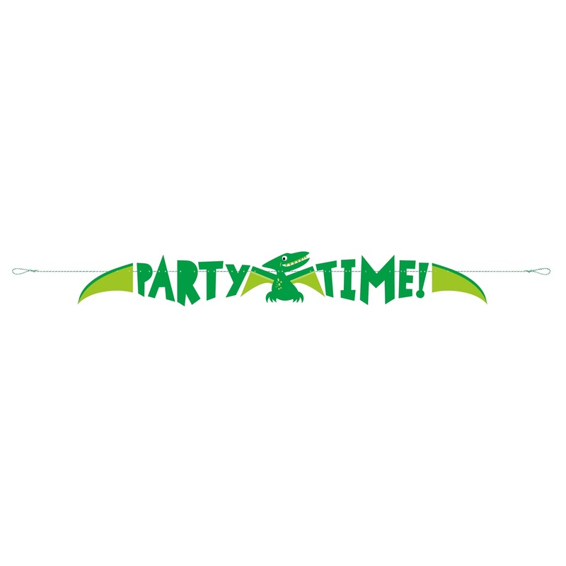 5' Dinosaur Party Banner