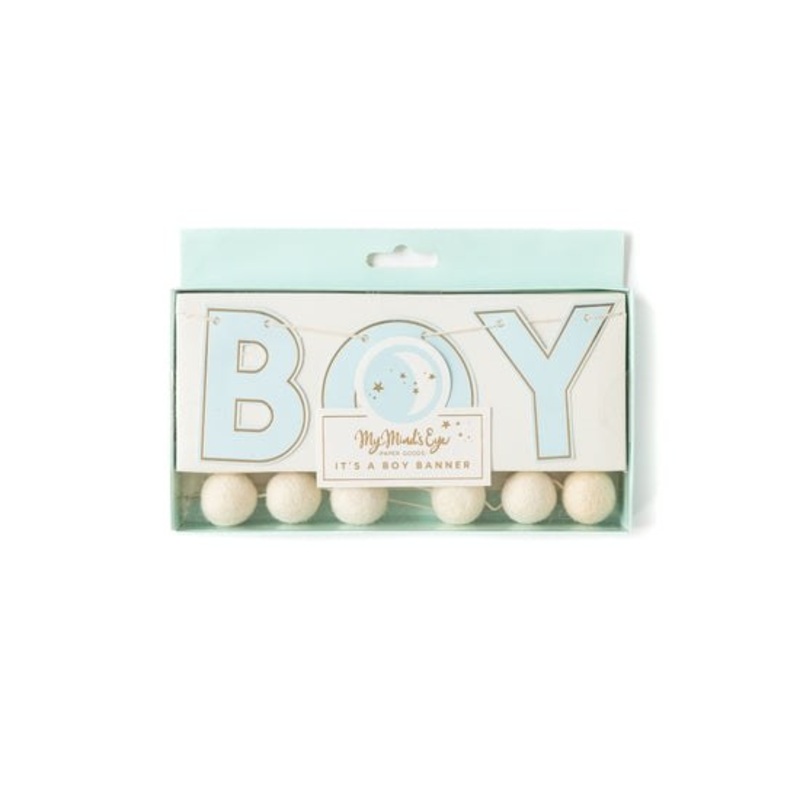 Baby Boy Blue Banner