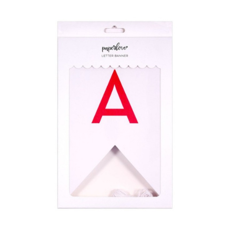 BRIGHT BIRTHDAY LETTER BANNER