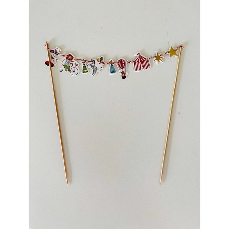 Carnival Cake Banner