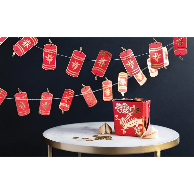 Chinese Firecracker Banner