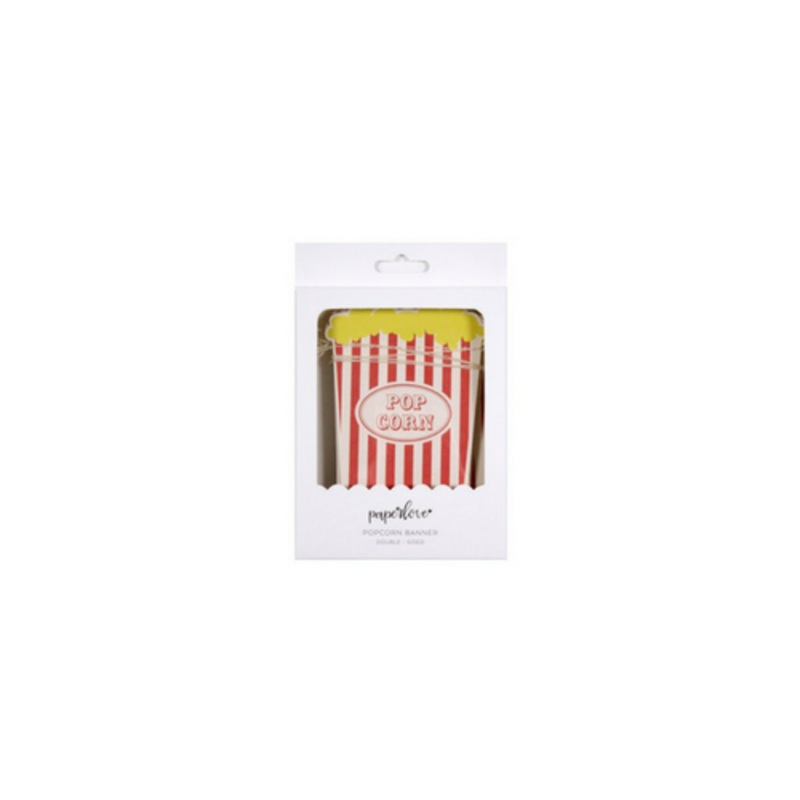 Circus Popcorn Banner