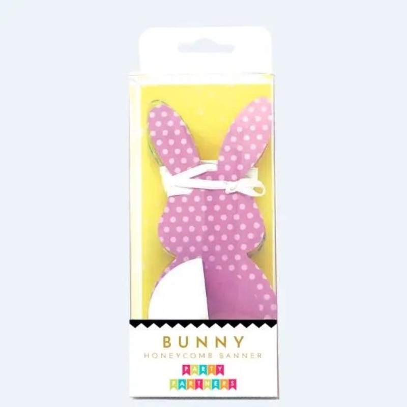 Honeycomb Bunny Banner