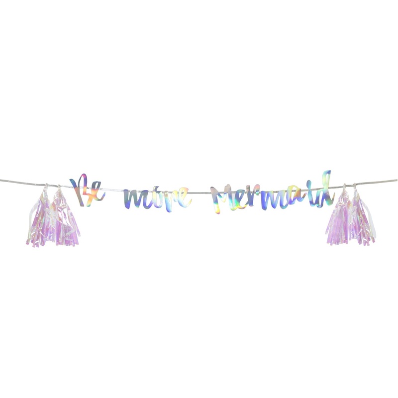 Mermaid Banner "Be More Mermaid"