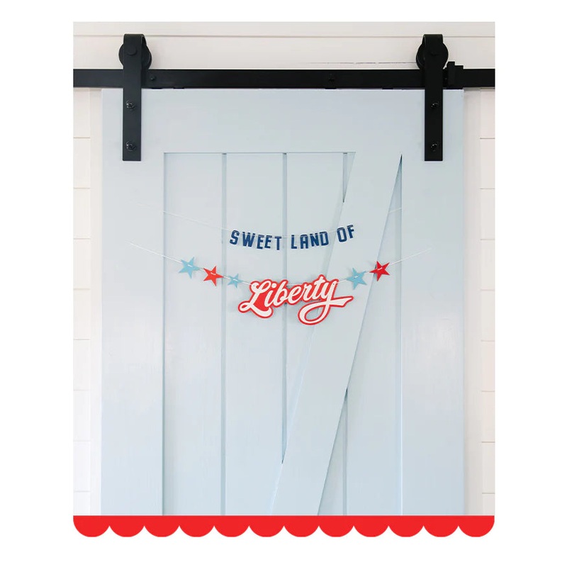 Sweet Land Of Liberty Banner