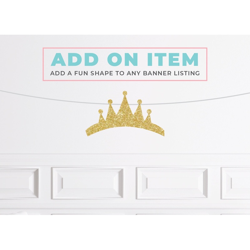 Banner Add On- Princess Tiara