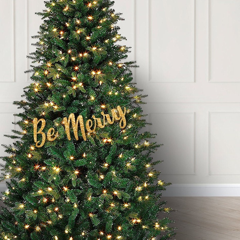 Be Merry Christmas Tree Banner
