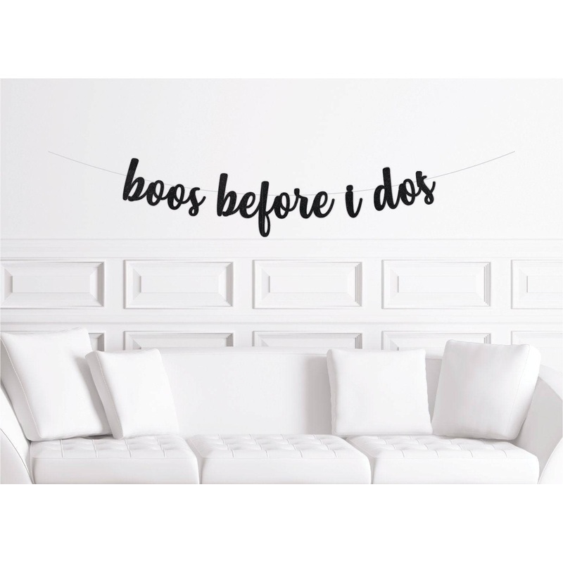 Boos Before I Dos Banner
