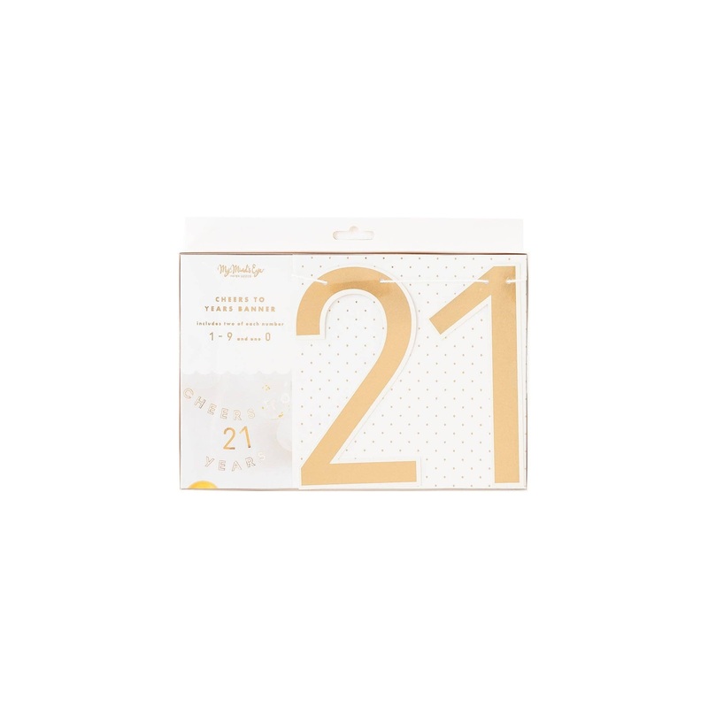 Cheers To Years Banner S0131