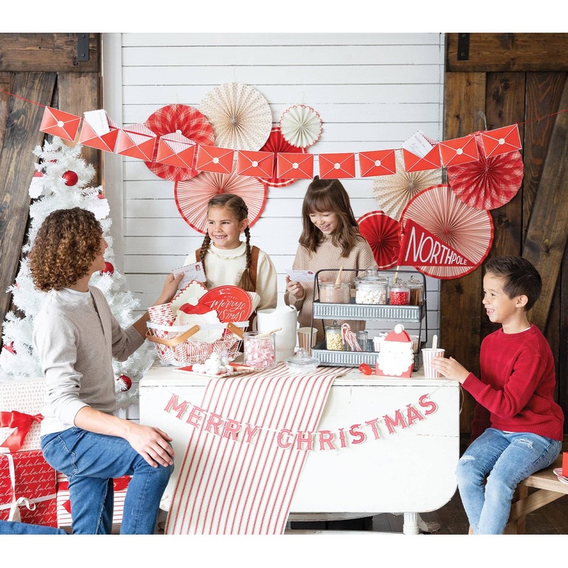 Christmas Advent Envelope Banner