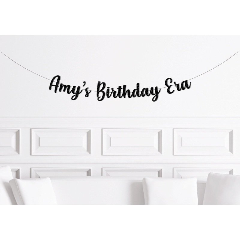Custom Birthday Era Banner
