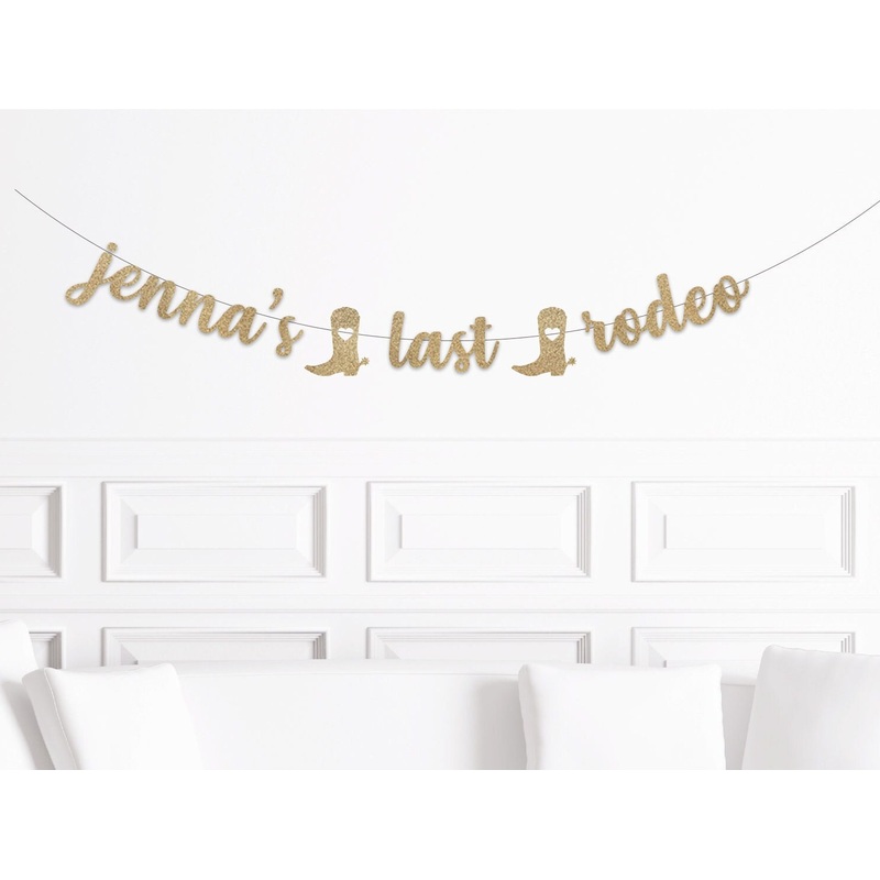 Custom Last Rodeo Banner