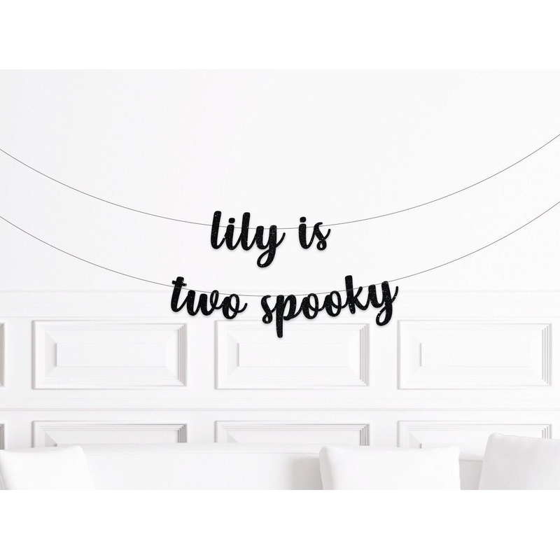 Custom Two Spooky Banner