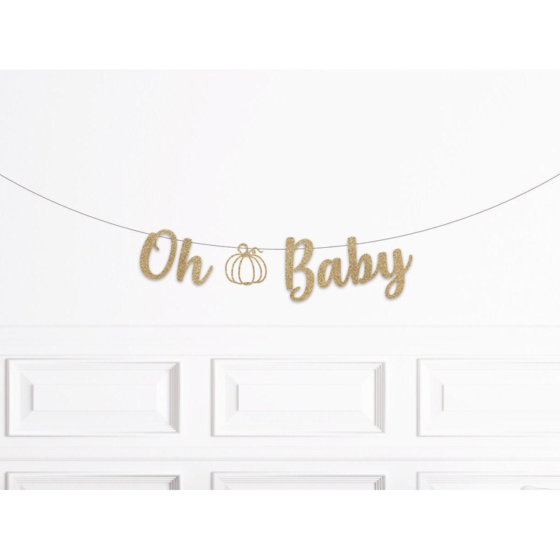 Fall Baby Shower Banner