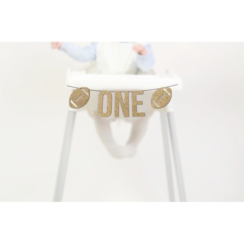 Football Highchair Banner