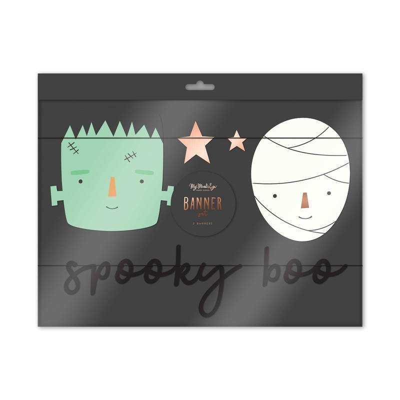 Frank & Mummy Banner Set M1065