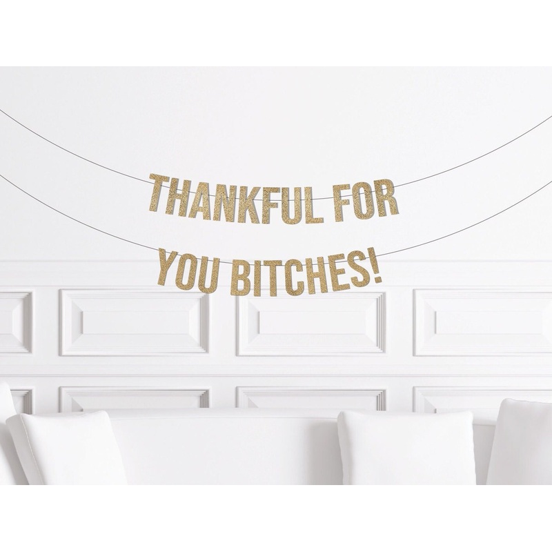 Funny Friendsgiving Banner