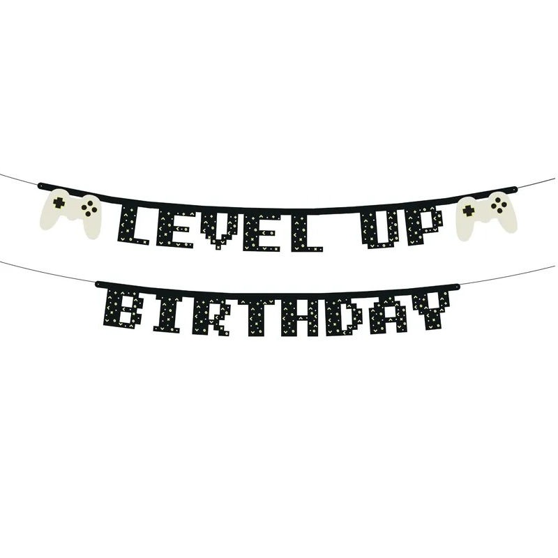 Gamer Level Up Party Banner
