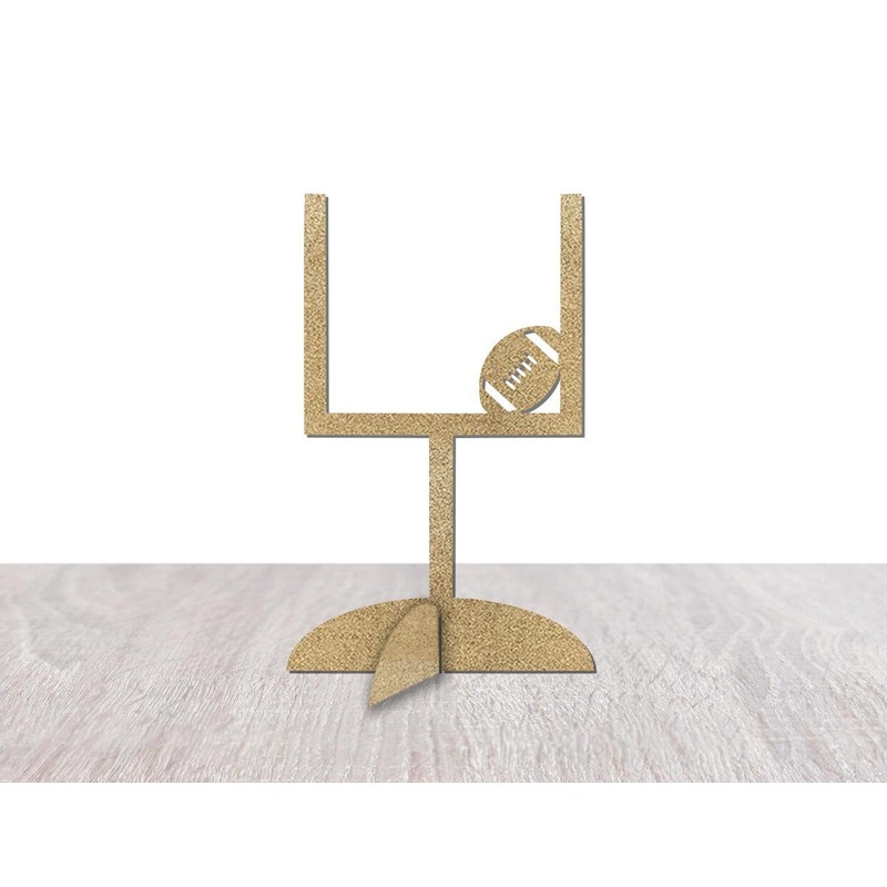 Goal Post Centerpiece Decor