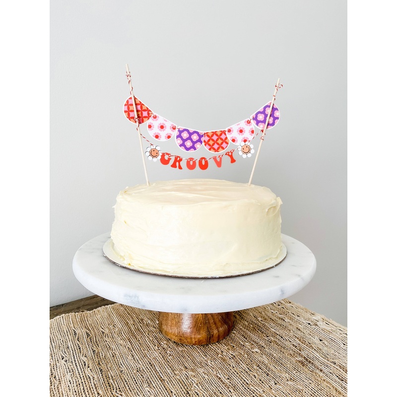 Groovy Cake Banner JL23 S1179