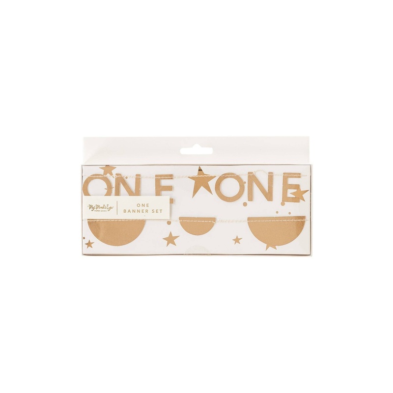 One Gold Banner S7072