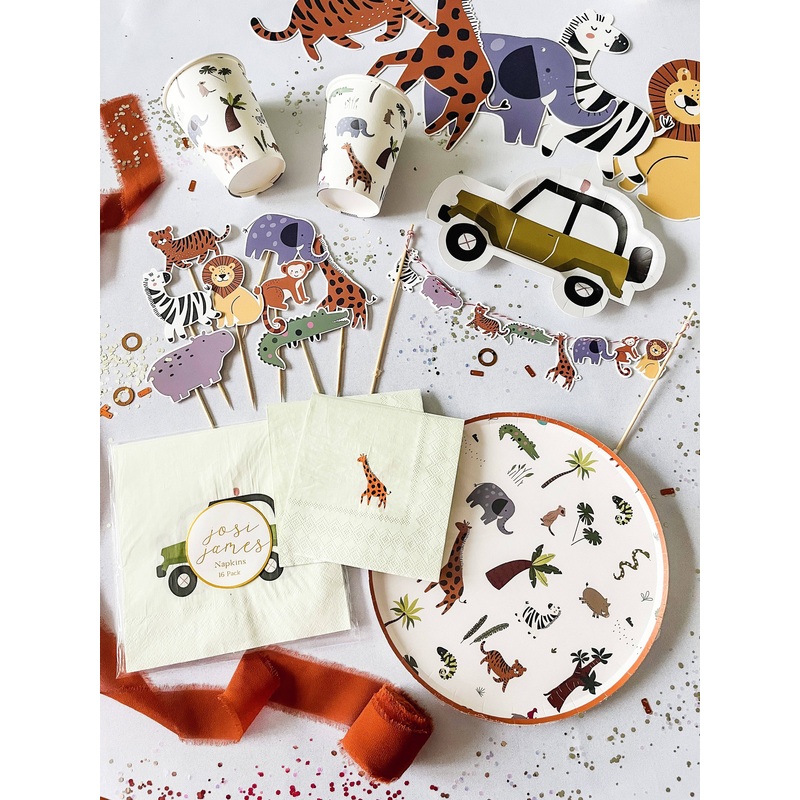 Safari Animals Banner JL23 S7009