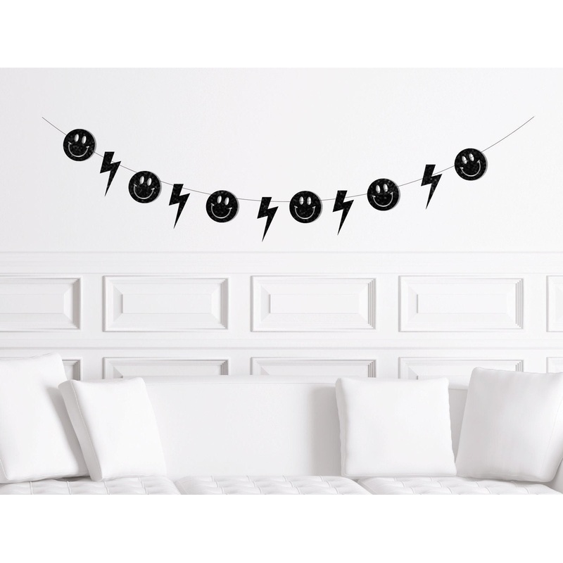 Smiley Birthday Garland