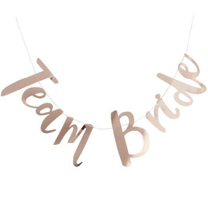 Team Bride bachelorette Banner