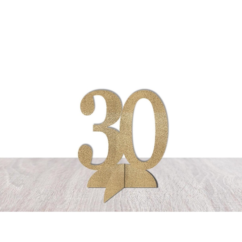 30th Birthday Table Centerpiece