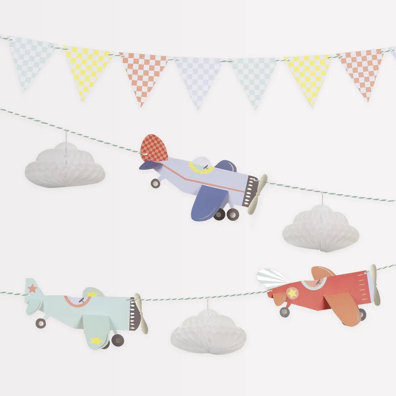 Airplane Party Garland