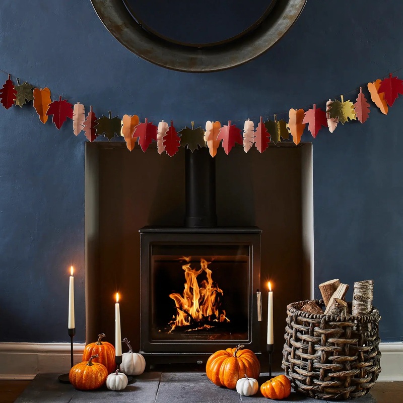 Autumnal Leaf Garland 2M