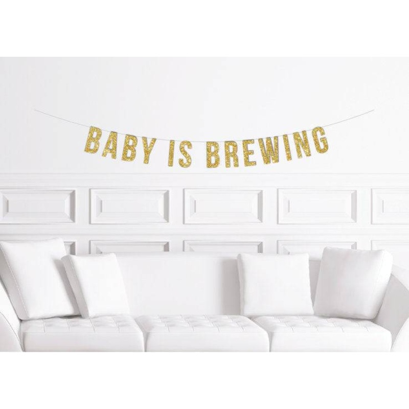 Baby is Brewing Banner
