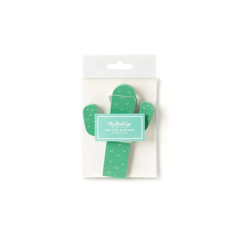 Cactus Banner Garland S0083