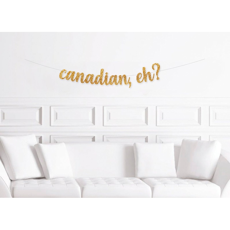 Canadian, Eh? Party Banner
