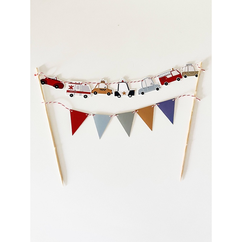Car Cake Topper  Banner