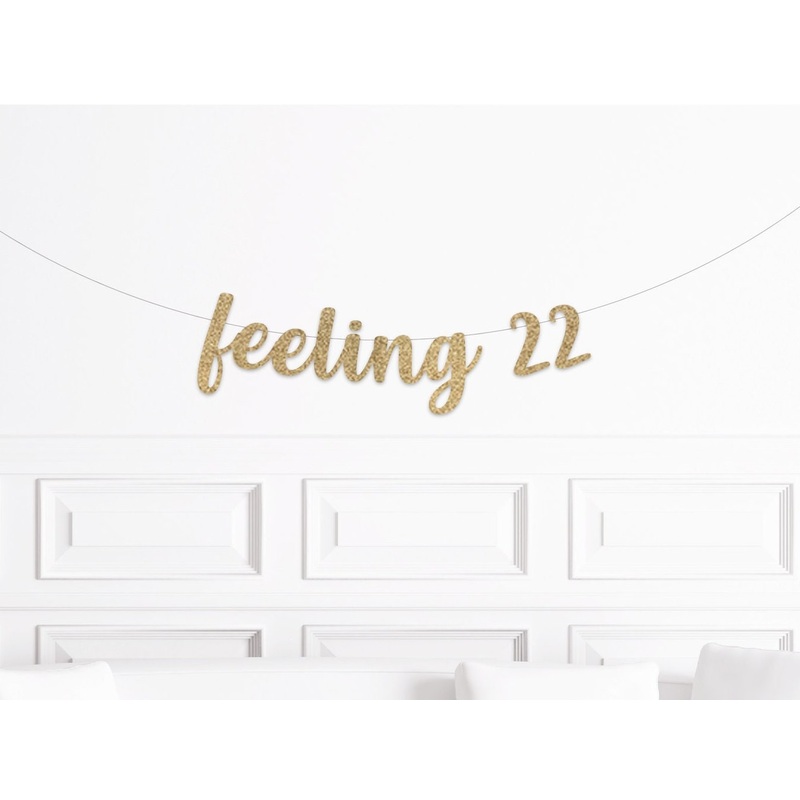 Feeling 22 Party Banner