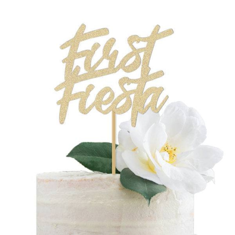 First Fiesta Cake Topper