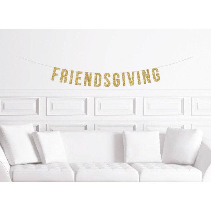 Friendsgiving Dinner Banner