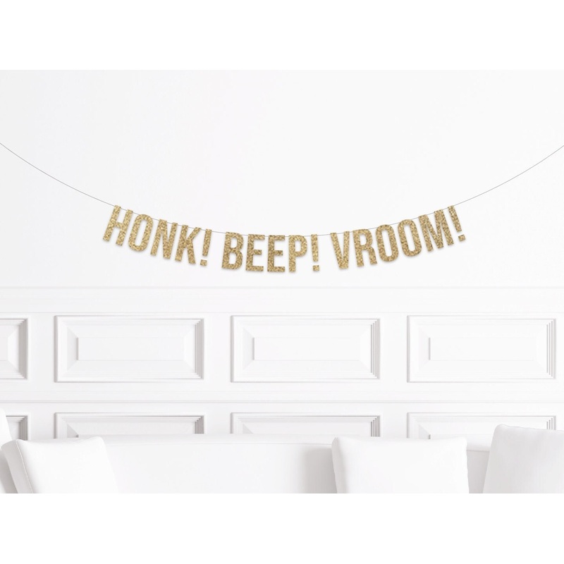 Honk Beep Vroom Banner