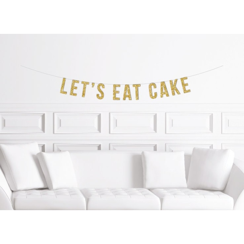 Let's Eat Cake Banner