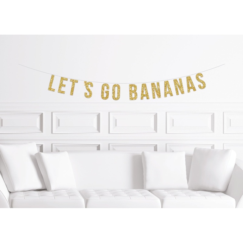 Let's Go Bananas Banner